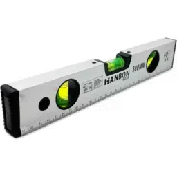 Hanbon 300mm ABS Plastic Silver Magnetic Spirit Line Level, 15230-picture-0