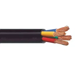 Polycab 16 Sqmm 4 Core Black Copper FRLS PVC Insulated Sheathed Flexible Cable, Length: 100 m-picture-12