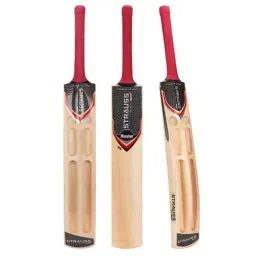 Strauss Master 35 inch Willow Wood Master Scoop Plain Tennis Cricket Bat, ST-2484-picture-2