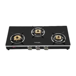 Hindware Milano GL 3B AI 3 Burner Automatic Ignition Black Glass Gas Stove-picture-10