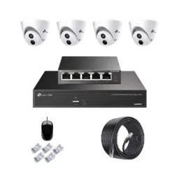 TP-Link VIGI C430I 3MP Indoor Network IP Combo Kit with 4 Channel NVR, 4 Cameras, 5 Port POE Switch, D-LINK 100M LAN Cable &a; Connectors-picture-43