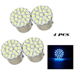 Meenu Arts 22 SMD (Blue) Led Indicator Bulb/Turn Signal Bulb Universal B-9 (Pack of 4) Universal for Bikes and Cars-13