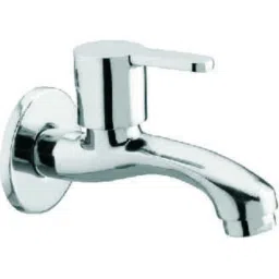 Evic Jio Stainless Steel Chrome Finish Silver Wall Mounted Long Body Tap-image-70
