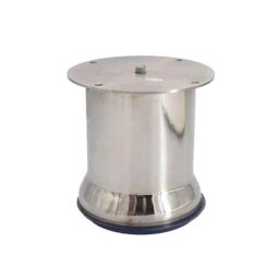 RAB 6 inch Stainless Steel Silver Sofa Leg, Dum (Pack of 2)-image-99