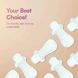 Flawsome 10 Pcs Sanitary Pad Set with Paper Disposal Pouches, Size: XL (Pack of 4) image 4