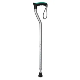 Tynor Silver Walking Soft Top Stick with Handle, L07UDZ, Size: Universal-14