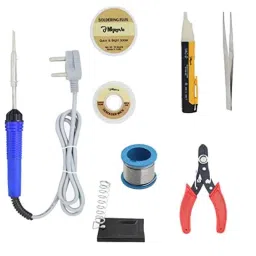 Hillgrove HGCM132 25W Electronic 8 in 1 Mobile Soldering Iron Equipment Tool Kit-8