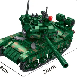 radhey preet 12 in 1 Different Form of Military's Vehicles Model Block Set in a 1 Game RP1068 image 3