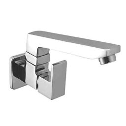 IRIS Skoda Brass Chrome Finish Sink Tap with Swivel Casted Spout by Moglix-1