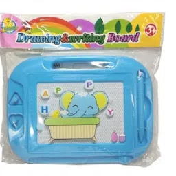 wah notion Drawing And Writing Board Colour Blue 0 to 9 counting Full ABCD image 4
