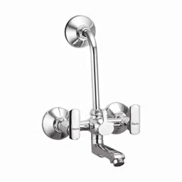 Mysis M-SD-20 Speed Brass Chrome Finish Wall Mixer with L Bend-picture-46