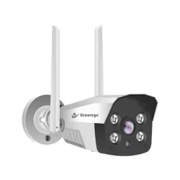 Secureye 3MP 12V CCTV Bullet Guard Camera with Color Night Vision, SIP-3HD-WIRG-4G-19