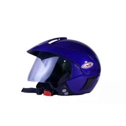 Turtle THC-119 Polypropelene Blue Full Face Helmet, Size: Medium-picture-38