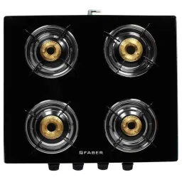 Faber 4 Burner Black Manual Ignition Glass Cook Top-picture-2