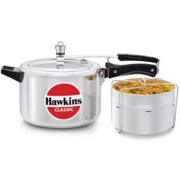 Hawkins Classic 5 Litre Pressure Cooker with Separators, CL51 (Pack of 5)-image-53