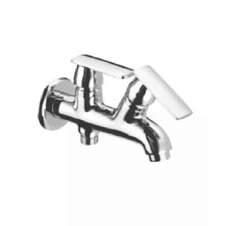 Cera Titanium Brass Chrome Finish 2-Way Bib Cock, F1003162-image-31