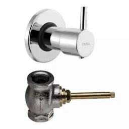 Cera Fountain Stop Cock Exposed Part and Concealed Part, F2013351 + F4050502 (Pack of 2)-picture-22
