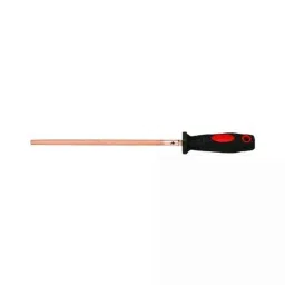De Neers 250mm Beryllium Copper Square File with Handle-picture-19