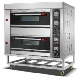 Bresco 0.1kW Gas Deck Oven with 2 Decks &a; 4 Trays, BOG-24A-picture-11