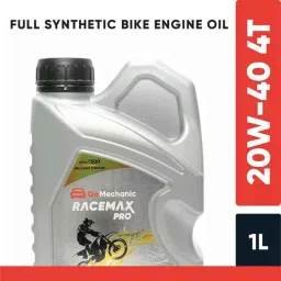 Gomechanic 1 L Racemax Pro 20W-40 Premium Engine Oil for 2 Wheeler, GOM-1ST8JR-picture-1