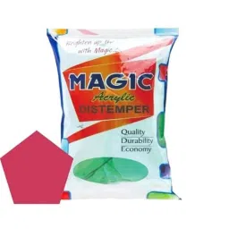 Magic Paints 1102 20kg Fire Red Matte Finish Acrylic Distemper Paint-image-62