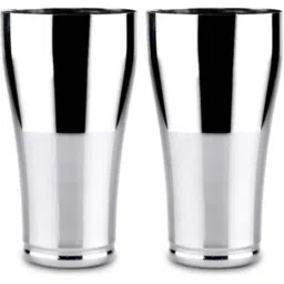 Classic Essentials ITM003016 750ml Steel Lassi Glass (Pack of 2)-picture-23