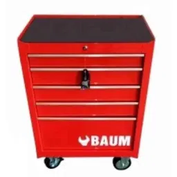 Baum 685x457x762mm 5 Drawers Steel Tool Trolley, Art-TT02-picture-30