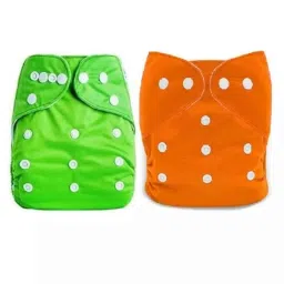 Fastgear Cotton Reusable Baby Diaper with Insert Pad, FG434, Size: Medium-image-75