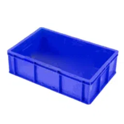 Supreme 19L 500x325x150mm 19L Plastic Blue Crate, SCL-503215 (Pack of 5)-picture-44