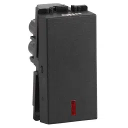 Havells Fabio 16A Polycarbonate Mat Black X One Way Switch with Indicator, AHFSXIB161-picture-35