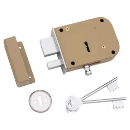 Atom 4 Inch 2 in 1 Deadbolt Main Door Lock with 2 Reversible Keys, WDL4-image-1