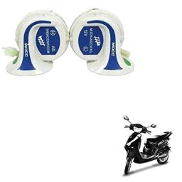 Kozdiko 2 Pcs 18-in-1 Mocc Scooty Digital Tone Magic Horn Set for Lohia Oma Star Li-29