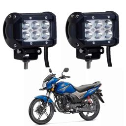 Cartronics 18W 6 LED Aluminum Bar Fog Light for Honda CB Shine-picture-27
