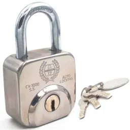Harrison 52mm 12 Pins Mild Steel Square Padlock with 3 Computerised Keys, CX-1000-0594-image-9