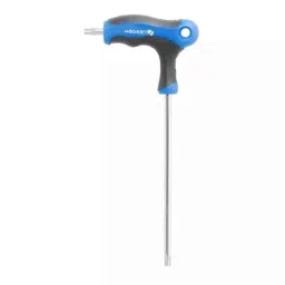 Hogert Technik HT1W872 Long 75 mm Steel Tool Silver &a; Blue T Allen Key-picture-19