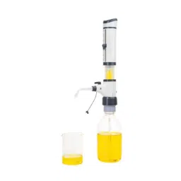 Microlit Lentus 0.5-5ml Bottle Top Dispenser with Re-Circulation Valve for Hydrofluoric Acid, LNT-HF-5-2