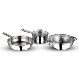Vinod Modena 3 Pcs Stainless Steel Induction Friendly Cookware Set, 3-MOD (Pack of 2)-image-21