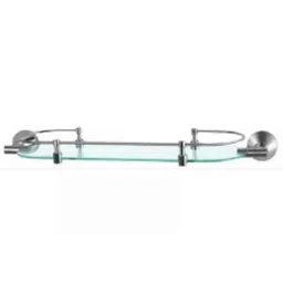 Cera Brass Chrome Finish Glass Shelf, F5001114-image-63