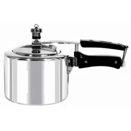 Atalso Brio 1.5 Litre Aluminium Silver Inner Lid Pressure Cooker-picture-0
