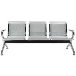 ABCO Steel Silver Chrome Polished 3 Seater Chairs, 11046-picture-33