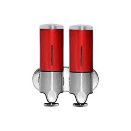 Bharat Photon 2x500ml Wall Mounted Polycarbonate ABS Romantic &a; Staid Manual Dispenser, BP-MSA-132-picture-46