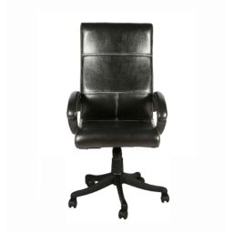 Woodbonds Timor Leatherette Black High Back Executive Office Chair, ARMIL-700001-BLK-image-3