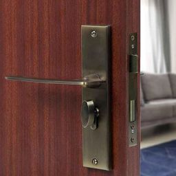 Saze Bentley 8 inch Stainless Steel Antique Finish Cylindrical Plate Mortise Door Lock Handle Set, SE-BENTLEY-8CYS-OSK-ANT-image-59