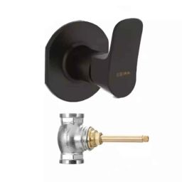 Cera Perla Stop Cock for 20 mm Pipe Line with Inner Head, F1012351BM + F4050502 (Pack of 2)-38