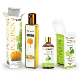 GoWoo 2 Pcs 10ml Natural Bergamot Aroma Oil &a; 100ml Pumpkin Seed Oil Set, GWOC154-P5+P182-picture-40