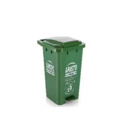 Aristo 70L Plastic Green Waste Bin with Pedal-picture-5