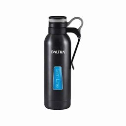Baltra Zippy 450ml Stainless Steel Black Hot &a; Cold Thermosteel Water Bottle, BSL 281-picture-27