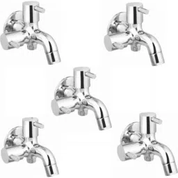IRIS Dove Brass Chrome Finish 2 Way Bib Cock (Pack of 5)-32