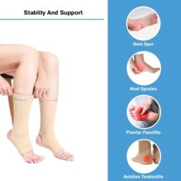 STERGIC IRIS Ankle Support Brace for Injury Recovery &a; Long Lasting Pain Relief, Size: L image 4