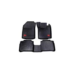PRUVU 3 Pcs TPE Black Car Floor Mats Set for Maruti Suzuki Fronx 2023 Onwards, PRU-TFM 004-image-73